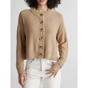 Quince Tan Women's Cardigan Sweater